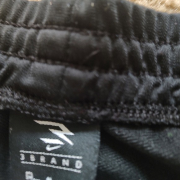 Nike Kids Black Jogger Sweatpants Athletic Logo Tape Casual Comfort Size M - Picture 3 of 6